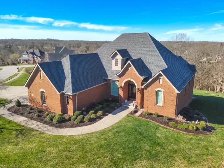 Residential roofing project in Central Kentucky